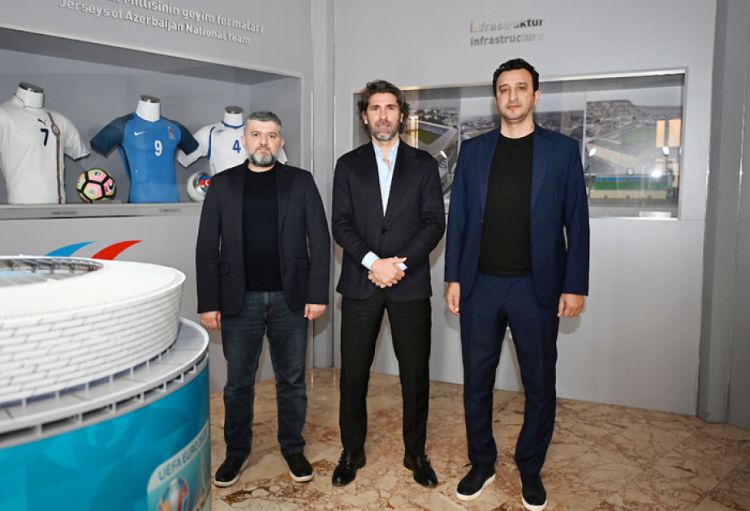 UEFA rəsmisi Azərbaycanda gənclər futbolunun inkişafı ilə tanış olub