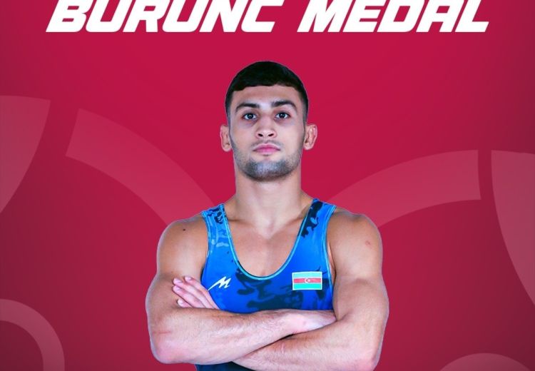 Azərbaycan daha bir güləşçisi U-23 Avropa çempionatında medal qazandı