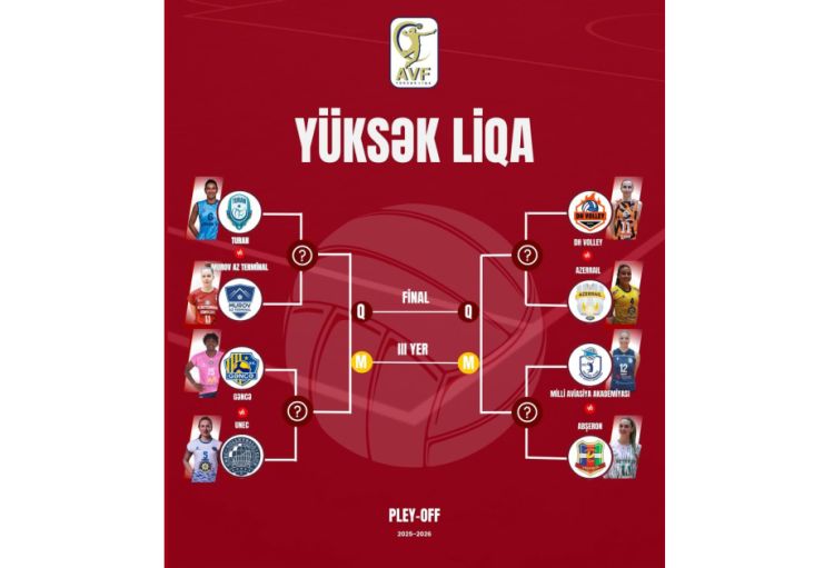 Qadın voleybol liqasında pley-offa yüksələn komandalar bəlli oldu
