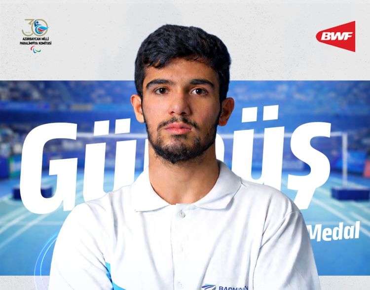 Azərbaycan parabadmintonçusu beynəlxalq turnirdə gümüş medal qazandı
