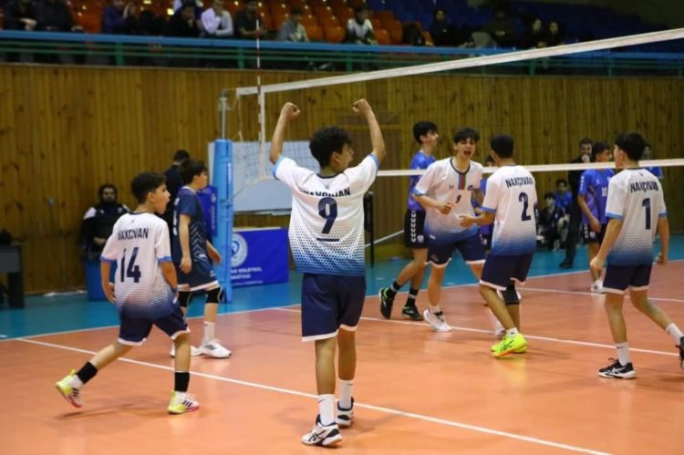 "Naxçıvan" voleybol komandası U-14 Azərbaycan çempionatının qalibi olub