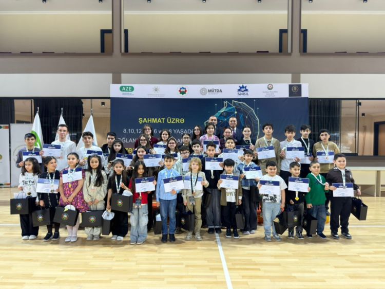 Şahmat üzrə ölkə çempionatına yekun vurulub