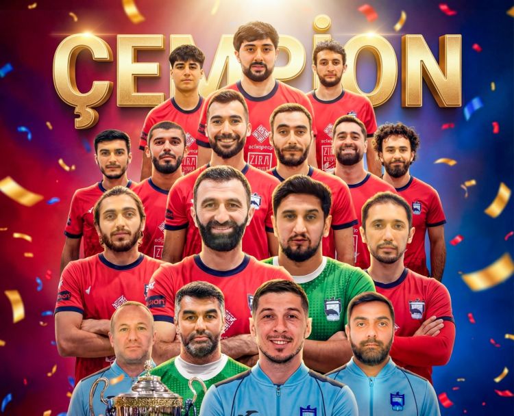 Minifutbol üzrə Azərbaycan çempionatının qalibi müəyyənləşdi