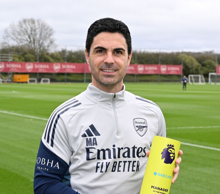  Mikel Arteta martın ən yaxşısı seçilib