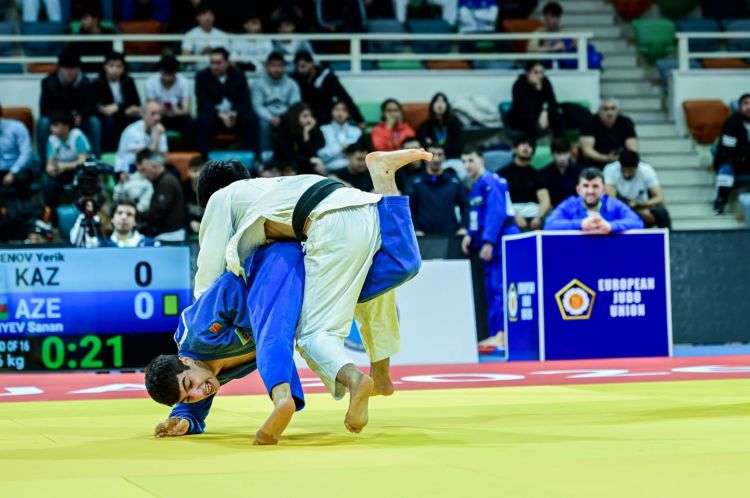 Azərbaycan cüdoçuları ilk gündə 13 medal qazanıblar