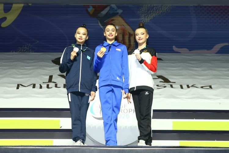 Azərbaycan gimnastları “AGF Trophy” beynəlxalq turnirini 6 medalla başa vurdu