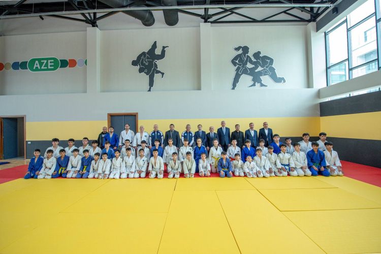 Yevlax Olimpiya İdman Kompleksində cüdo zalı istifadəyə verilib
