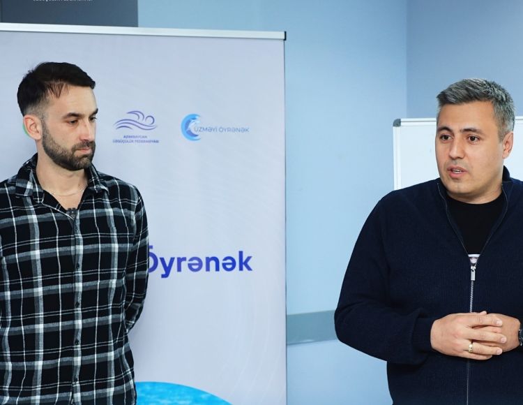 Mingəçevirdə "Üzməyi Öyrənək" layihəsi üzrə məşqçilər üçün seminar başlayıb