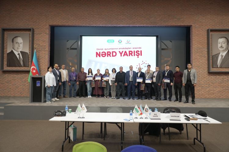 Dövlət qurumlarının əməkdaşları arasında nərd yarışı keçirilib