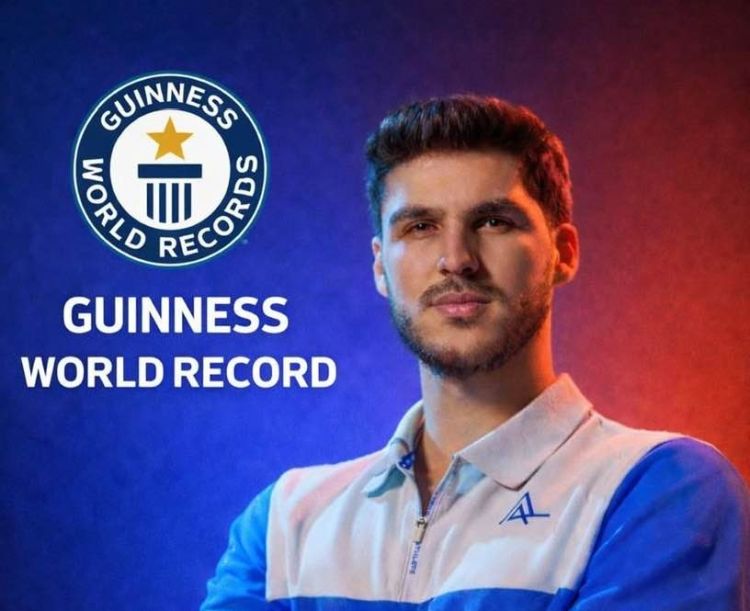 Azərbaycanlı stolüstü tennisçi dünya rekordunu yenilədi