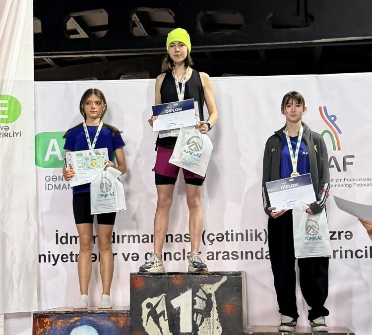 İdman dırmanması üzrə ölkə birinciliyi keçirilib