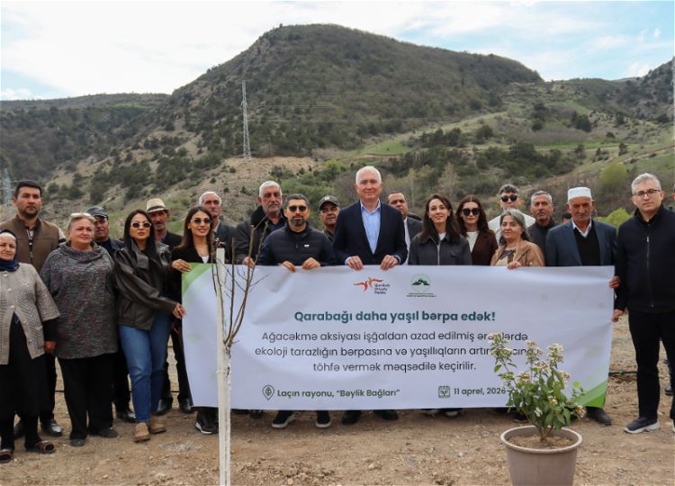 Qarabağ Dirçəliş Fondunun dəstəyi ilə Laçının tarixi “Bəylik Bağları”nın bərpası həyata keçirilir 