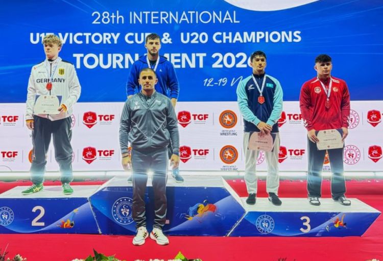 Azərbaycan güləşçiləri Antalyada “Zəfər Kuboku”nda dörd medal qazanıblar