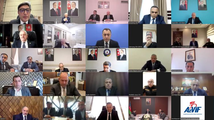 “Bakı-Xankəndi” velosiped yarışı ilə bağlı mühüm iclas keçirildi