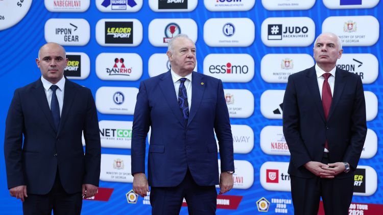 Tbilisidə cüdo üzrə Avropa çempionatının açılışı olub