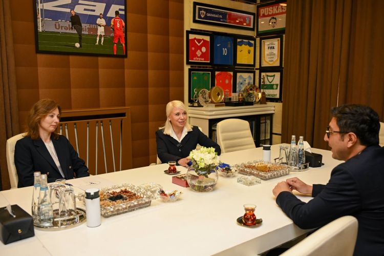 Fərid Qayıbov Belarus Gimnastika Federasiyasının rəhbərliyi ilə əməkdaşlığı müzakirə edib