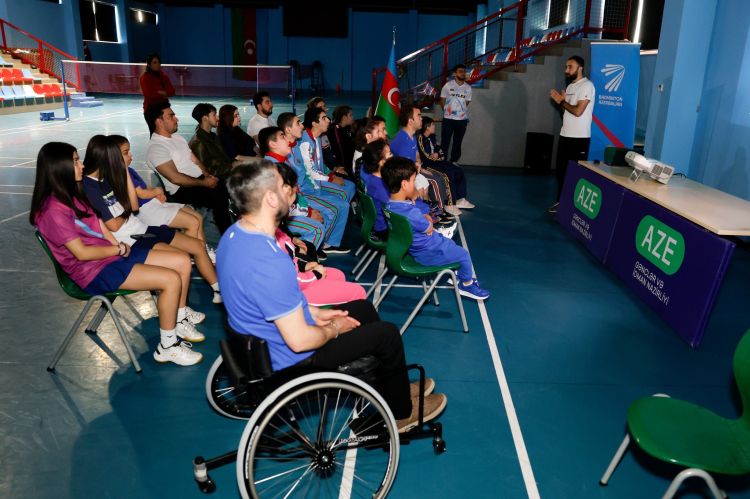Bakıda “Parabadminton Günü” keçirilib