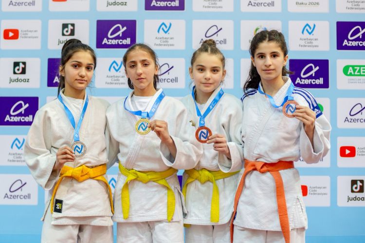 Bakıda U-14 cüdo Liqasının II turu başa çatdı