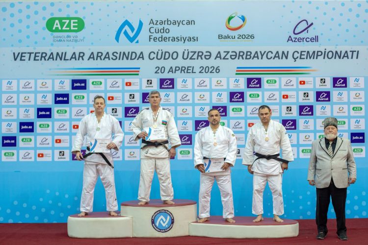 Cüdo üzrə veteranlar arasında Azərbaycan çempionatı baş tutub
