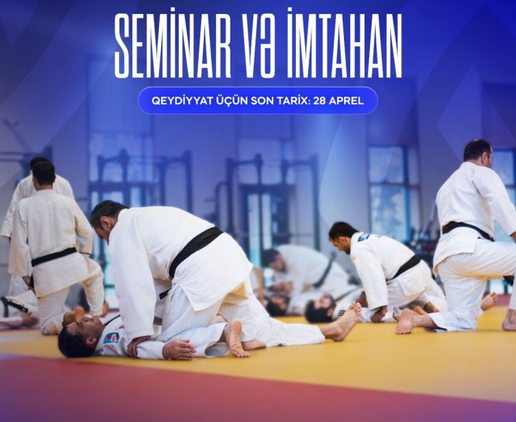 Azərbaycan Cüdo Federasiyası məşqçilər üçün seminar və imtahan keçirəcək