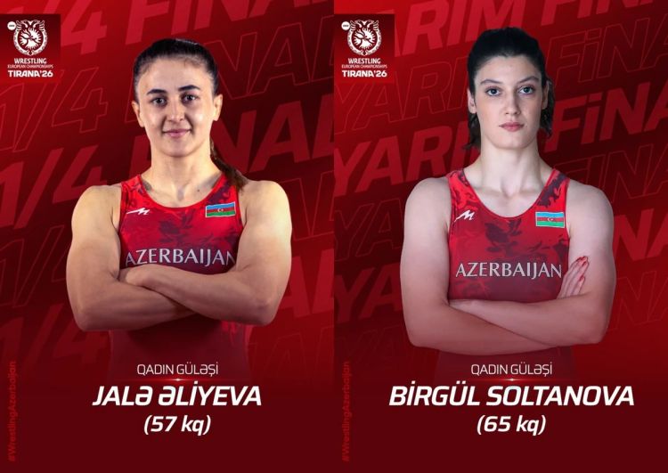 Azərbaycan güləşçiləri Avropa çempionatında bürünc medal uğrunda mübarizəyə çıxır