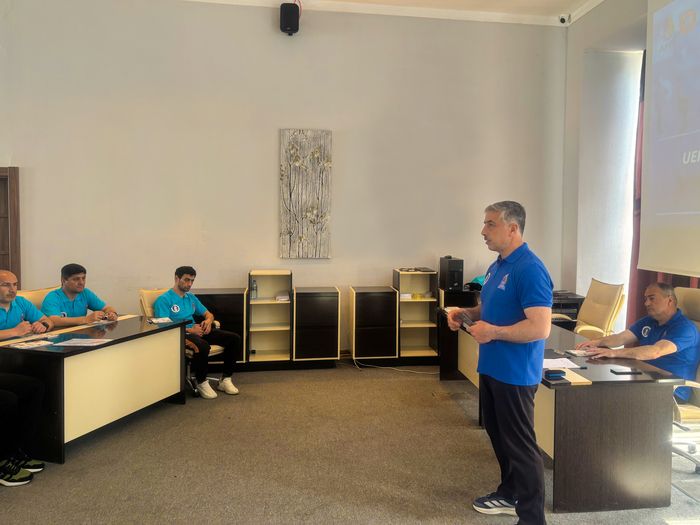 Şəkidə UEFA-nın C kateqoriyalı məşqçi kursu keçirilib