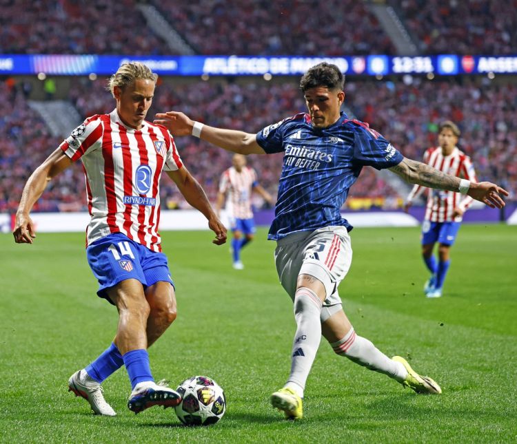 “Atletiko” – “Arsenal” qarşılaşmasında qalib müəyyənləşmədi