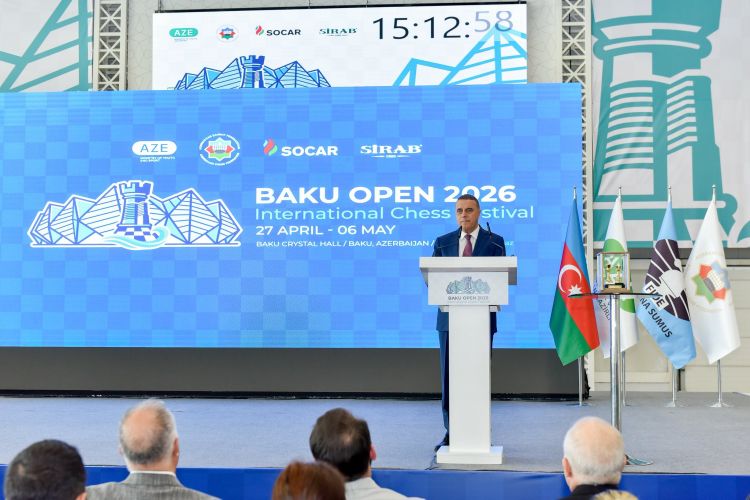 “Baku Open 2026" rekord iştirakla şahmat festivalına çevrilib”