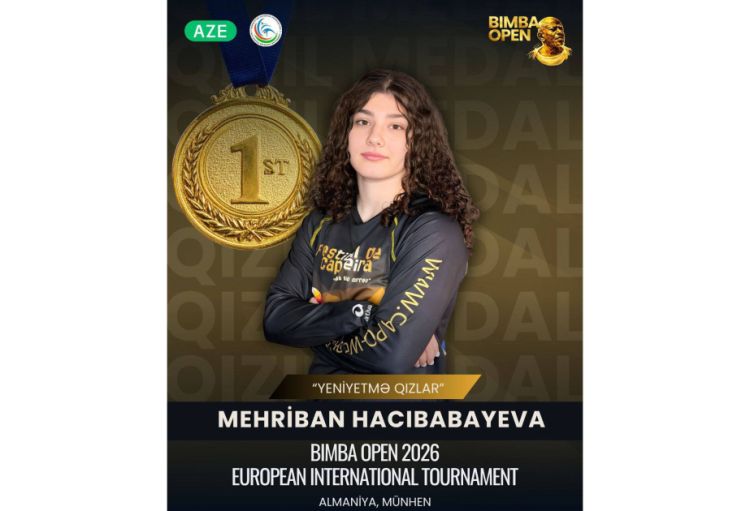 Azərbaycan idmançıları Almaniyada beynəlxalq turnirdə 3 medal qazandılar