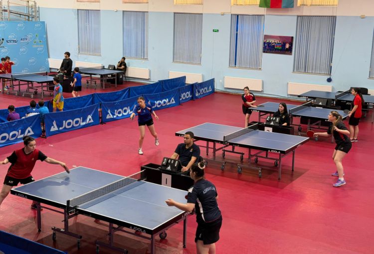 Stolüstü tennis üzrə ölkə birinciliyinə start verilib