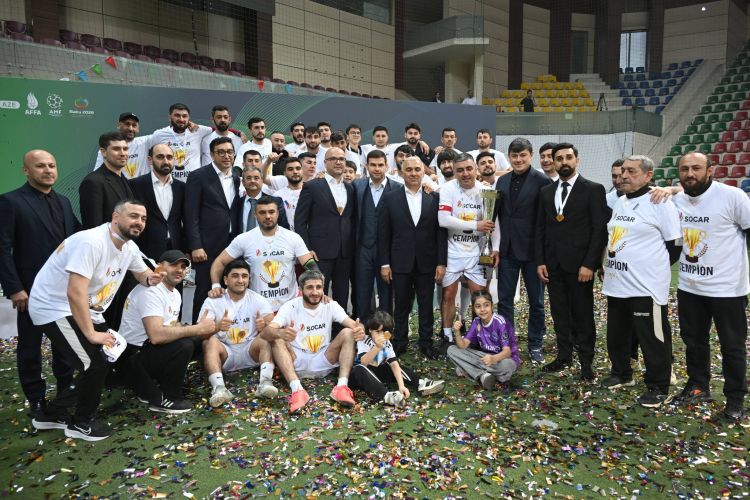 Dövlət qurumları arasında minifutbol yarışına yekun vuruldu