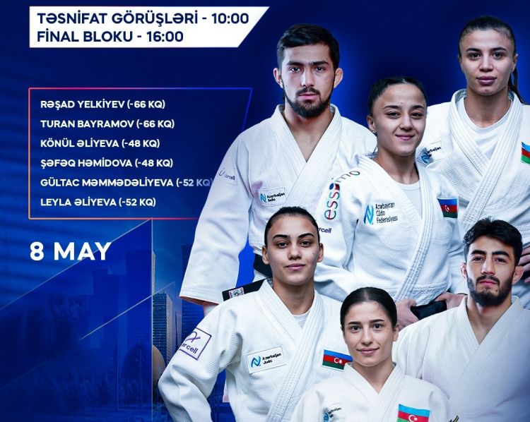 Astana “Böyük Dəbilqə”sində Azərbaycan cüdoçularının rəqibləri bəlli oldu