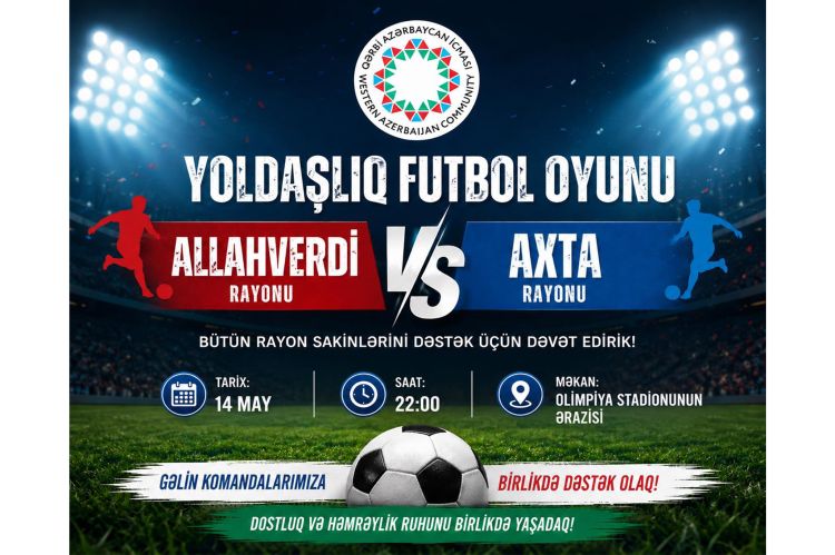 Allahverdi və Axta komandaları dostluq matçında üz-üzə gələcək