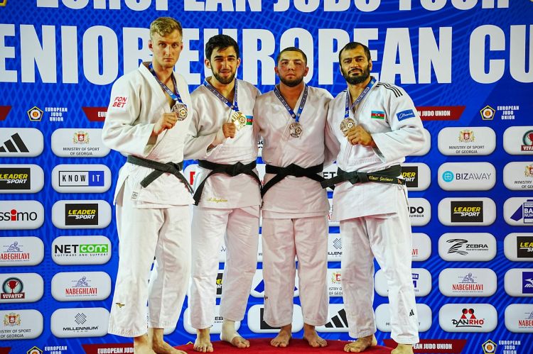 Azərbaycan cüdoçuları Avropa Kubokunu 9 medalla başa vurdu