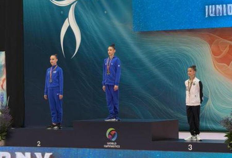 Azərbaycan gimnastları Portimaoda iki qızıl qazanıbar