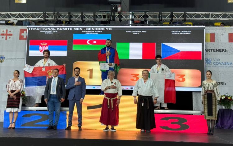 Azərbaycan karateçiləri Avropa çempionatında 9 medal qazanıblar