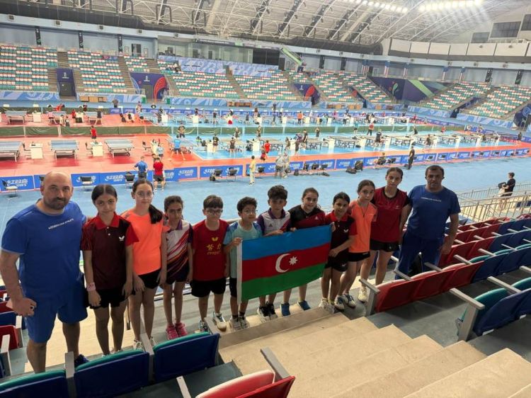 Azərbaycanlı stolüstü tennisçilər Özbəkistanda daha bir beynəlxalq turnirdə