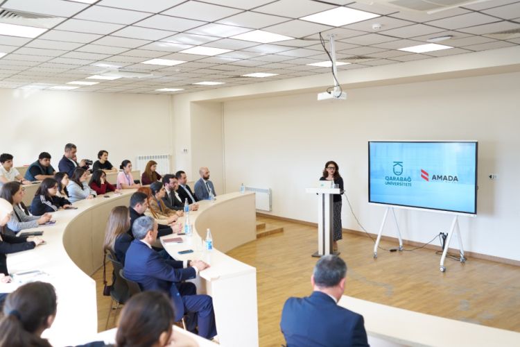 AMADA əməkdaşları azad olunmuş ərazilərdə maarifləndirici görüşlər keçirdi