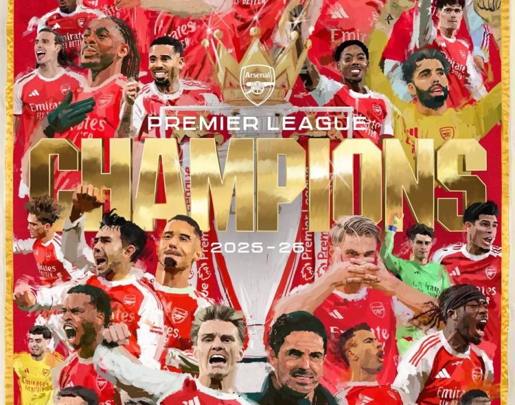 “Arsenal” 22 illik fasilədən sonra İngiltərə çempionu olub