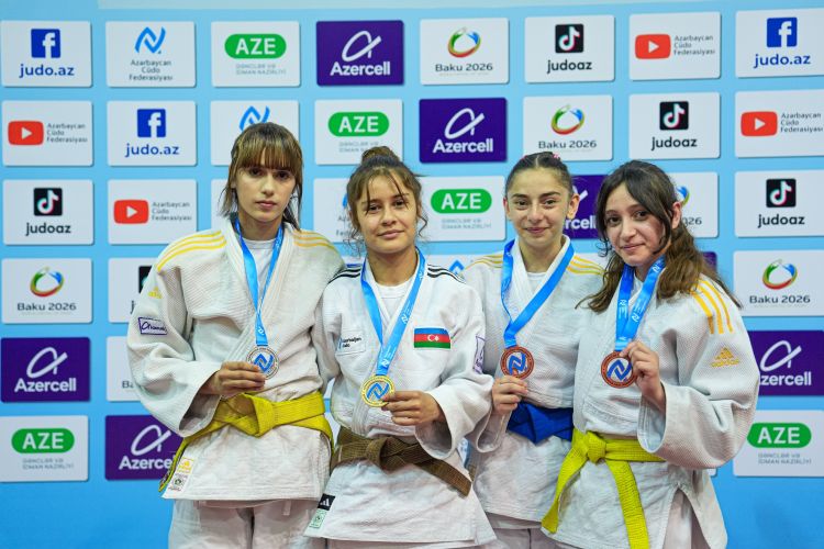 U-17 cüdoçular arasında Liqa yarışında ikinci günün qalibləri bəlli oldu