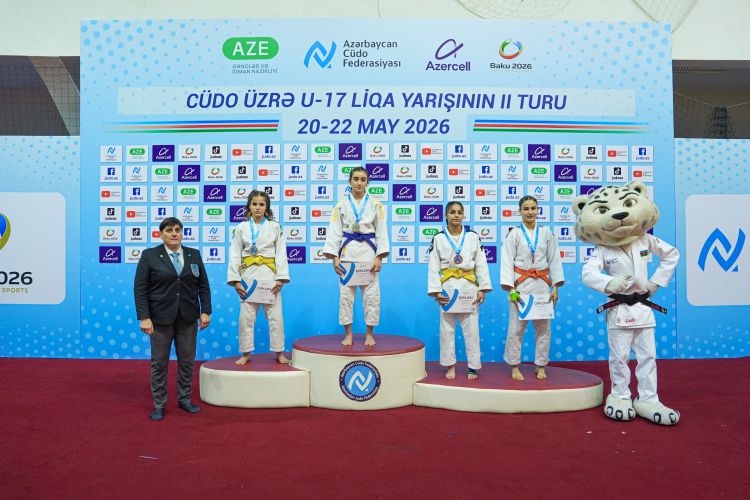 Cüdo üzrə U-17 Liqasının II turu başa çatıb