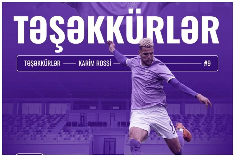 "Şamaxı" isveçrəli hücumçu ilə yollarını ayırıb