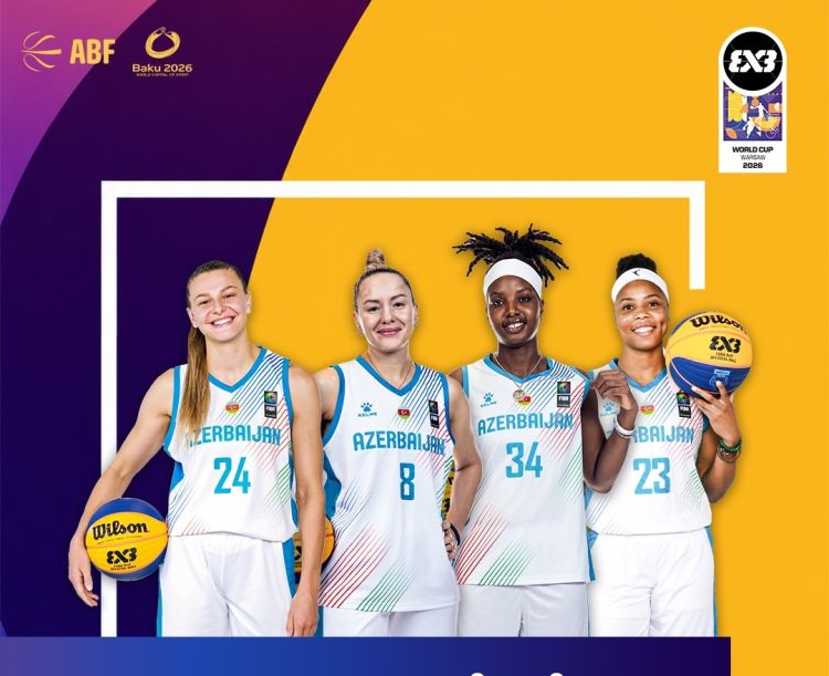 Millimizin 3x3 komandası Dünya Kubokuna yekun heyətlə yollanır
