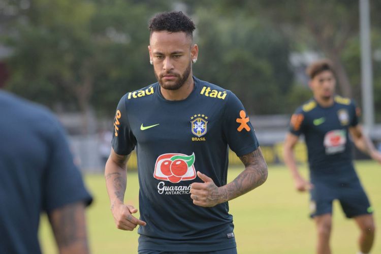 Neymar Braziliya millisinin məşqini buraxdı