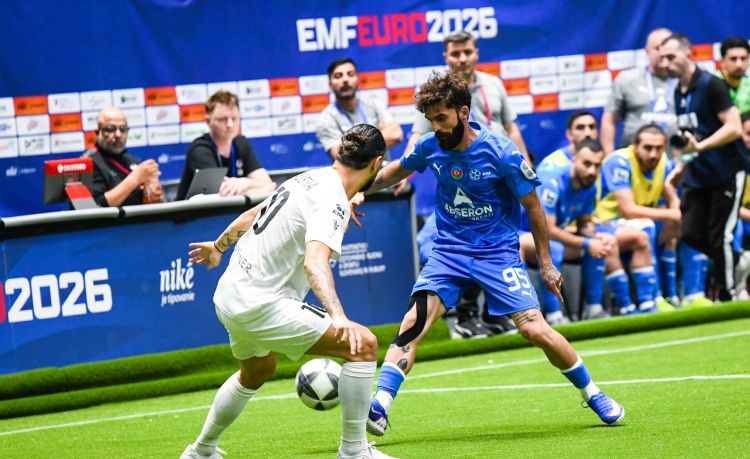 Azərbaycan millisi Avropa çempionatına qələbə ilə başladı