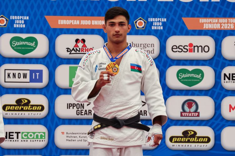 Azərbaycan cüdoçusu Avropa Kubokunda qızıl medal qazandı