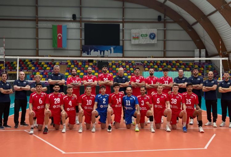 Azərbaycanın voleybol millisi Türkiyəyə yola düşüb