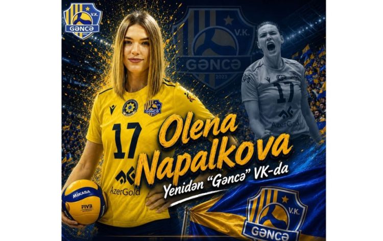 “Gəncə” heyətini Napalkova ilə gücləndirdi