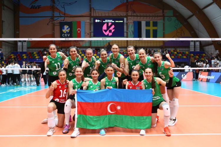 Azərbaycan millisi Avropa Liqasında ilk qələbəsini qazandı