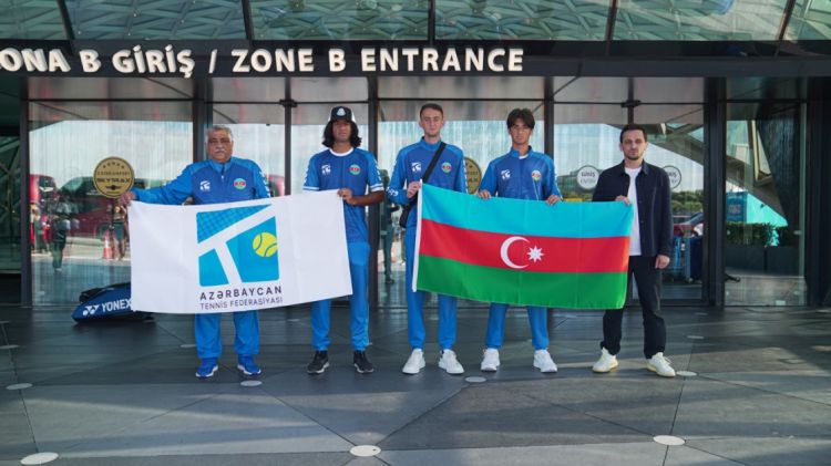 Kişi tennisçilərdən ibarət Azərbaycan milli komandası "Davis Cup"da çıxış edəcək